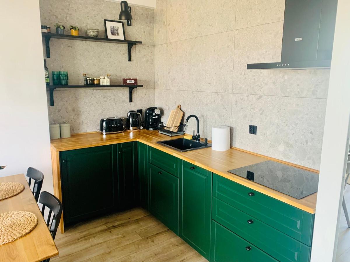 Green Apartment Гижицко Экстерьер фото